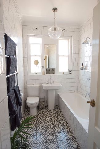 Encaustic tiles Sydney bathroom designer